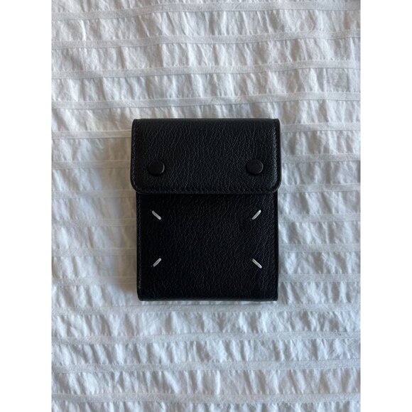 Maison Margiela Other - NWB! Maison Margiela Men's Four Stitch Black Leather Contrast Stitching Wallet